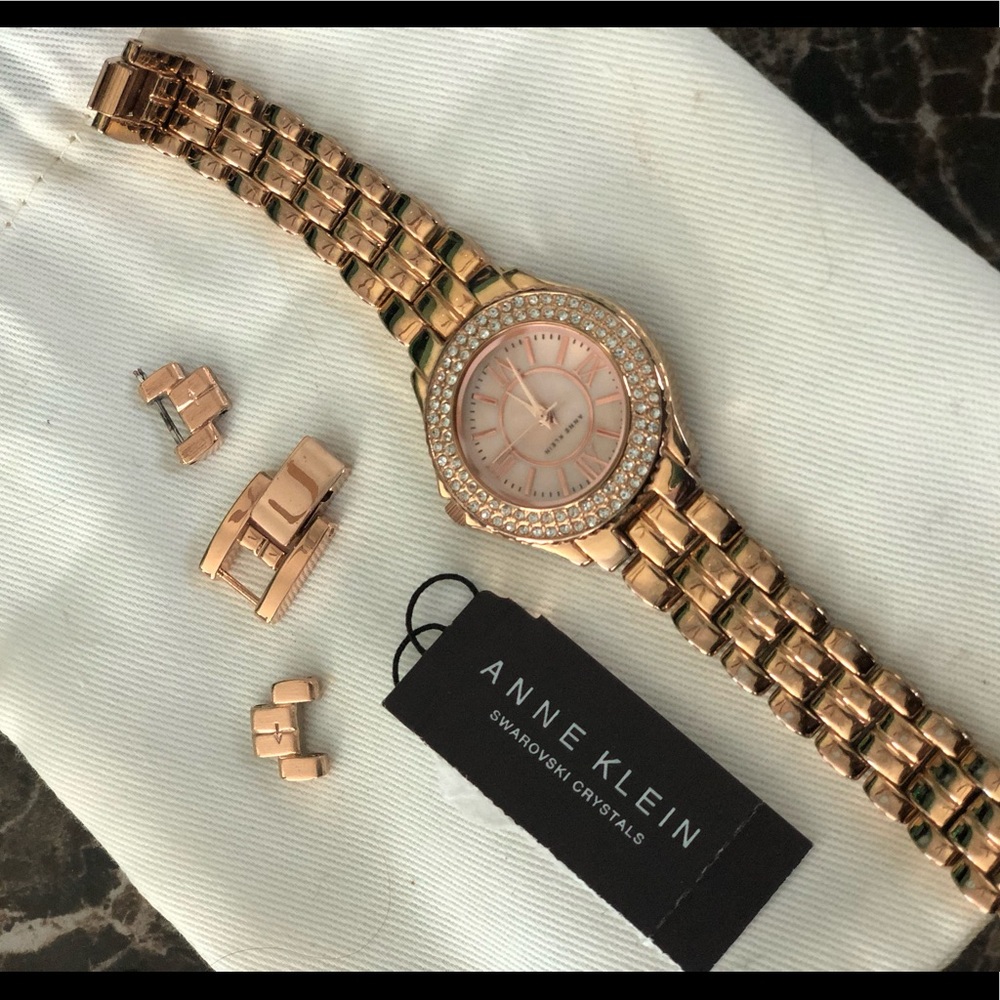 Rose Gold Ann Klein Women’s Watch